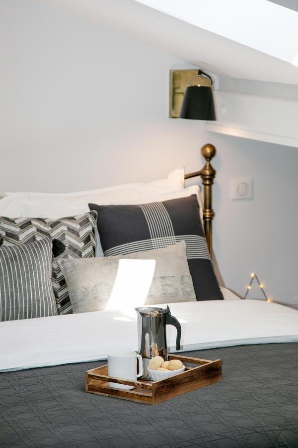 Cocoon Loft - Magnifique Loft Sous Toit, Refait A Neuf, Vues Splendides, Clim, Wifi Nice Exterior foto